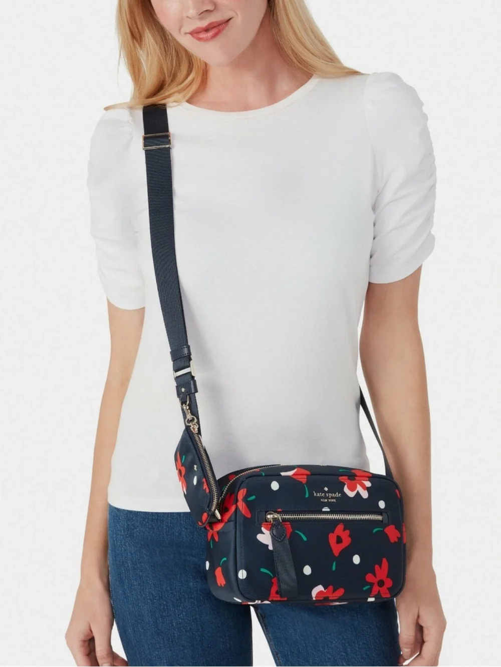 Kate Spade Chelsea Whimsy Floral Camera Bag